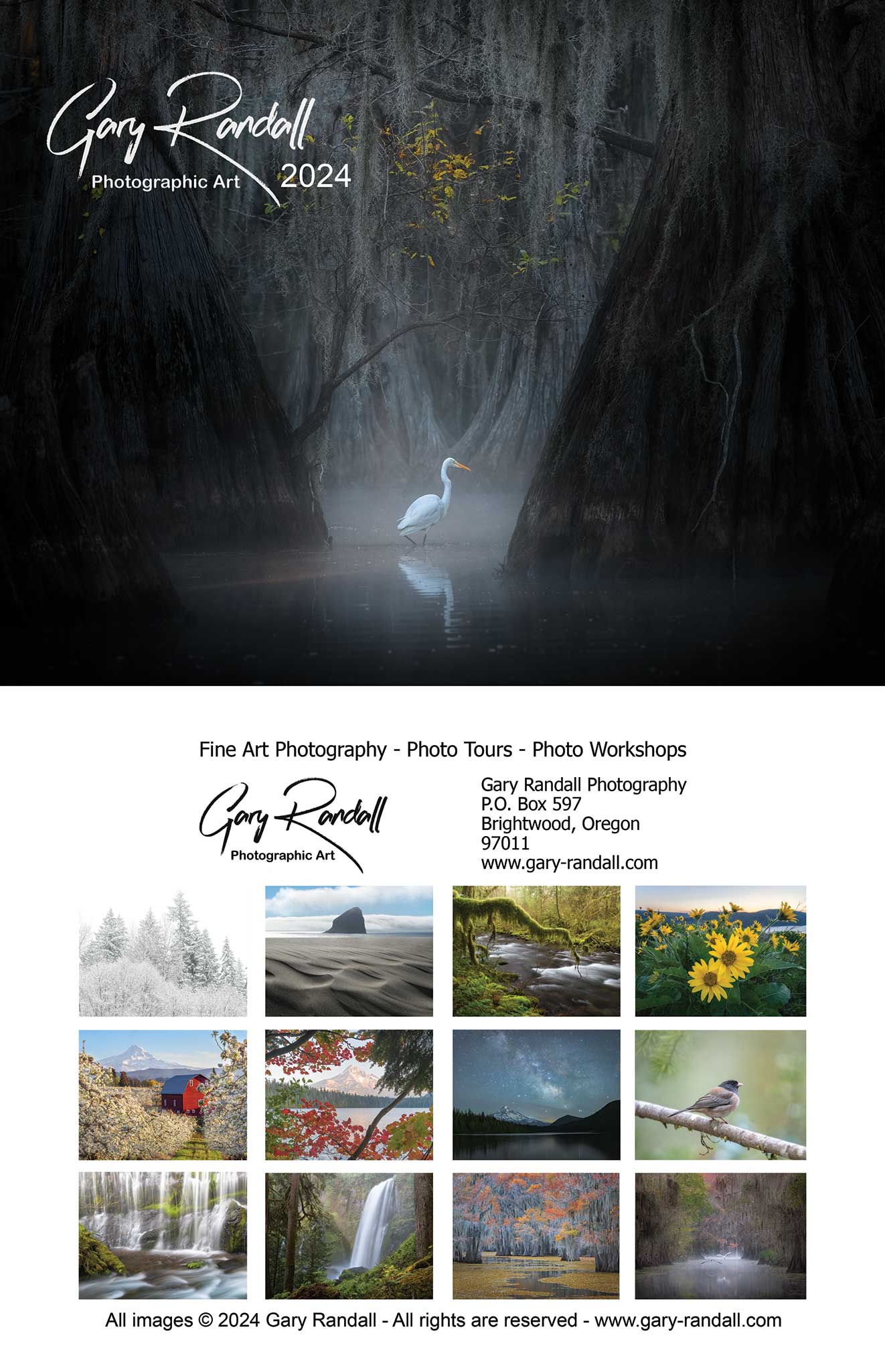 2024 Landscape Photography 12 Month Calendar Gary Randall   2024 001 